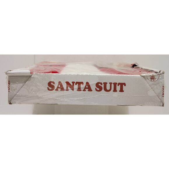 Rubie's Soft Velour 6pc Santa Suit Costume Size XL/50-56 - Picture 2 of 11